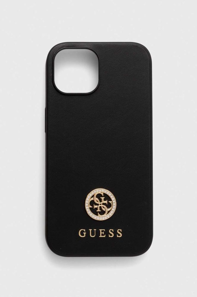 Чохол на телефон Guess iPhone 15 6.1 колір чорний (3646522)