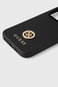 Чохол на телефон Guess iPhone 15 Pro 6.1 колір чорний (3646949) Чохол на телефон Guess iPhone 15 Pro 6.1 колір чорний (3646949)