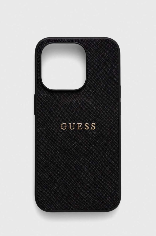 Чохол на телефон Guess iPhone 15 Pro 6.1 колір чорний (3643808)