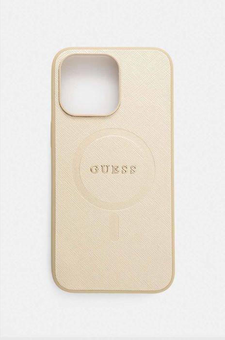 Чохол на телефон Guess iPhone 15 Pro Max 6.7 колір золотий Чохол на телефон Guess iPhone 15 Pro Max 6.7 колір золотий