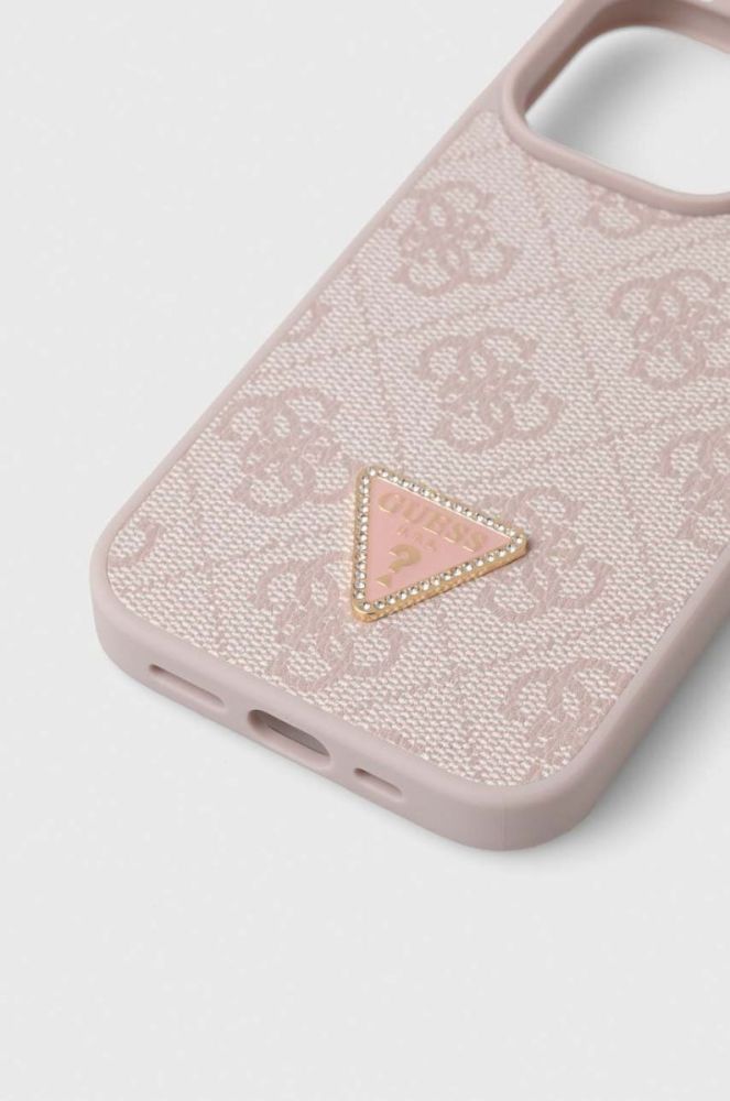 Чохол на телефон Guess iPhone 15 Pro 6.1 колір рожевий (3646527) фото 2