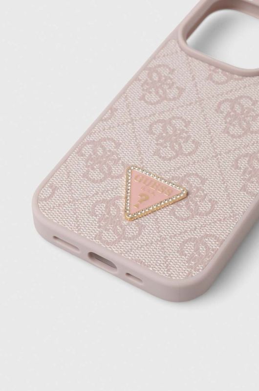 Чохол на телефон Guess iPhone 15 Pro 6.1 колір рожевий (3646527) фото 2