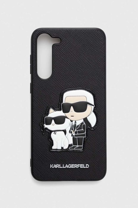Чохол на телефон Karl Lagerfeld Samsung Galaxy S23+ S916 колір чорний Чохол на телефон Karl Lagerfeld Samsung Galaxy S23+ S916 колір чорний