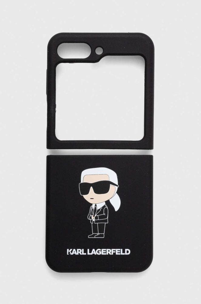 Чохол на телефон Karl Lagerfeld Z Flip5 колір чорний