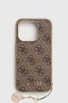 Чохол на телефон Guess iPhone 15 Pro 6.1 колір коричневий (3646530)