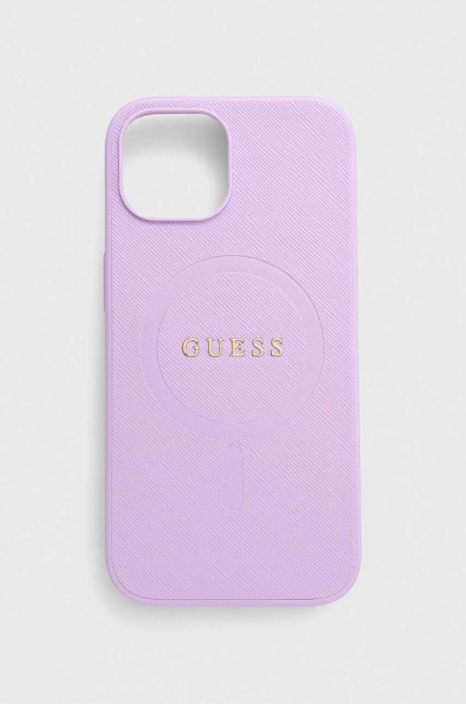 Чохол на телефон Guess iPhone 15 6.1 колір фіолетовий (3646305)