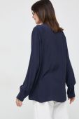 Блузка Seidensticker жіноча колір синій однотонна