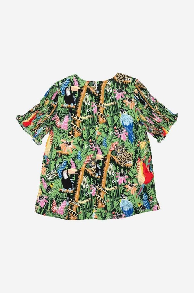 Дитяча блузка Kenzo Kids K15530 візерунок колір барвистий фото 2