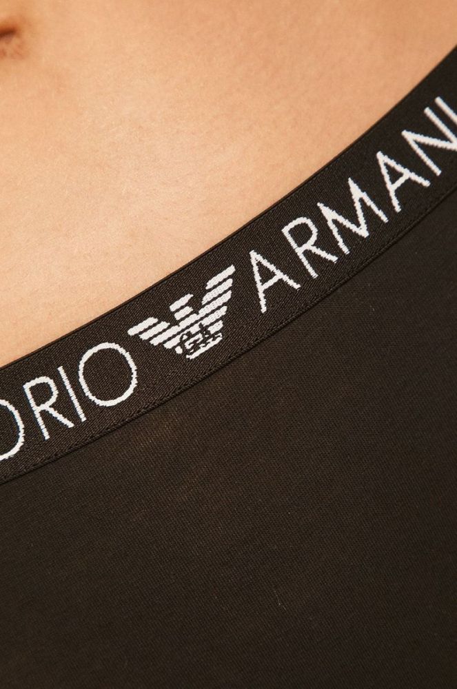 Emporio Armani - Стринги (2-pack) колір чорний (1190042) фото 4