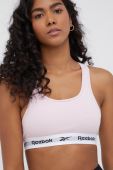 Бюстгальтер Reebok U4.F9673 колір рожевий меланж