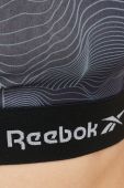 Спортивний бюстгальтер Reebok Nelly колір синій візерунок