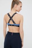 Спортивний бюстгальтер Reebok Dollie F9763 однотонний колір блакитний