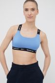 Спортивний бюстгальтер Reebok Dollie F9763 однотонний колір блакитний