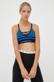 Спортивний бюстгальтер Reebok візерунок колір блакитний (2611378)