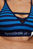 Спортивний бюстгальтер Reebok візерунок колір блакитний (2611378)