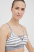 Спортивний бюстгальтер Reebok F9781 колір сірий візерунок Спортивний бюстгальтер Reebok F9781 колір сірий візерунок