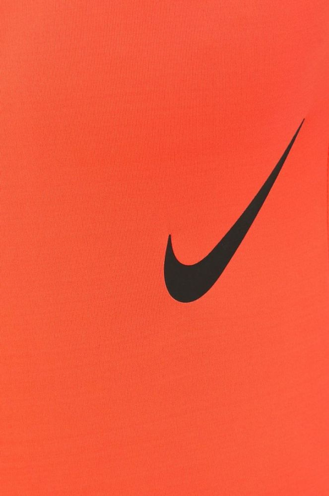 Суцільний купальник Nike колір червоний м'яка чашечка фото 4