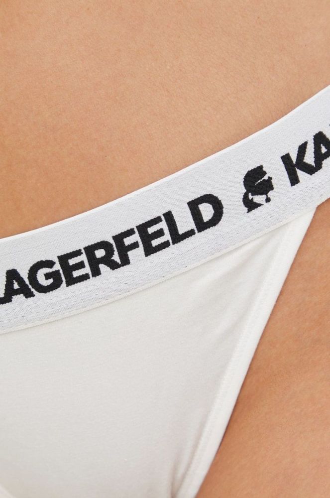 Бразиліани Karl Lagerfeld колір білий фото 3