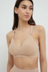 Бюстгальтер для годування Spanx колір бежевий однотонний