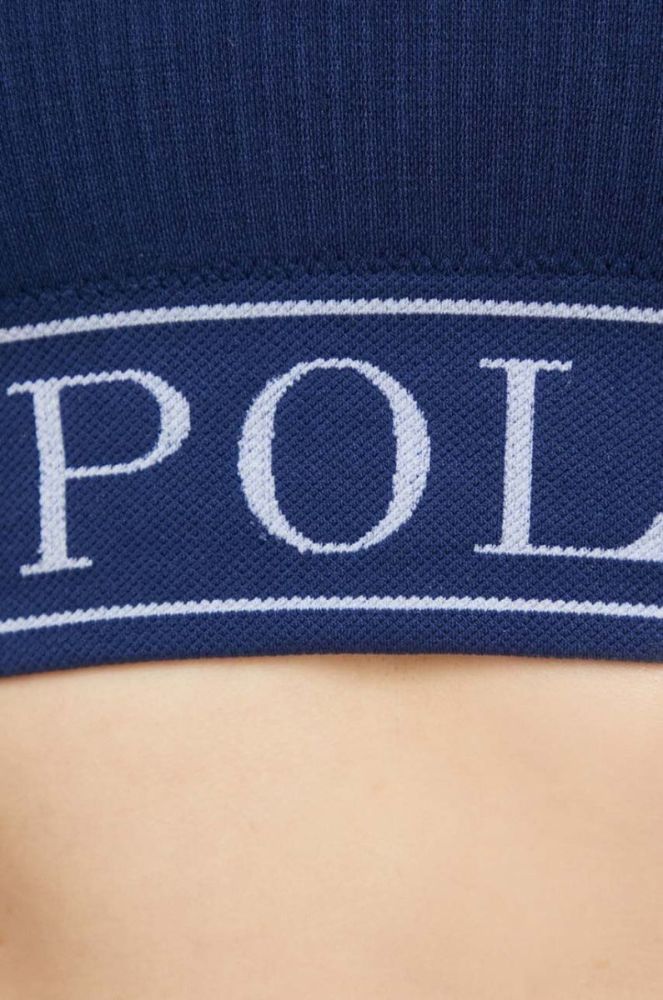 Бюстгальтер Polo Ralph Lauren колір синій однотонний (3216143) фото 4