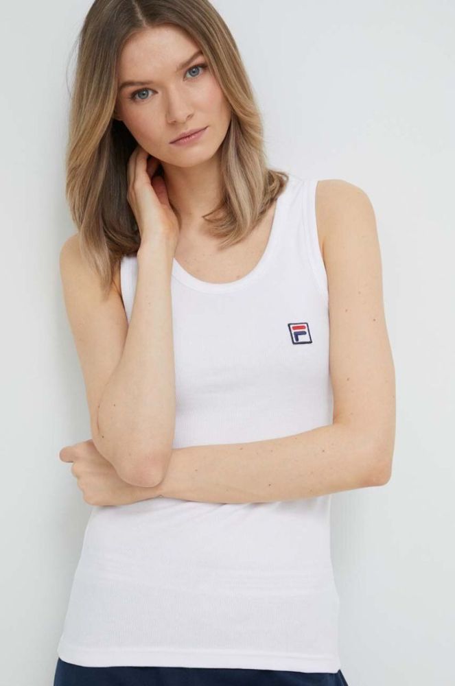 Піжама Fila колір білий фото 3