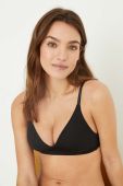 Бюстгальтер women'secret NATURAL колір чорний однотонний