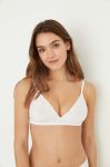 Бюстгальтер women'secret NATURAL колір білий однотонний