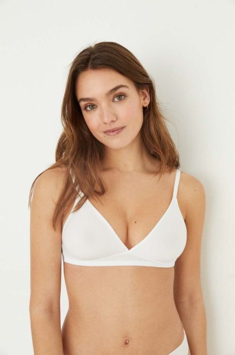 Бюстгальтер women'secret NATURAL колір білий однотонний