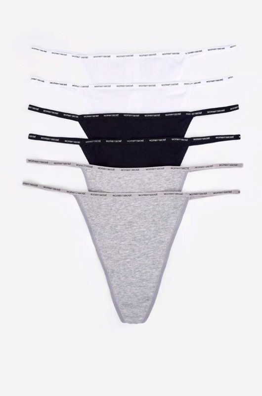 Стринги women'secret 6-pack колір барвистий (3253379) фото 2