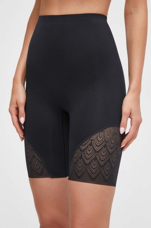 Моделюючі шорти Chantelle SOFT STRETCH жіночі колір чорний