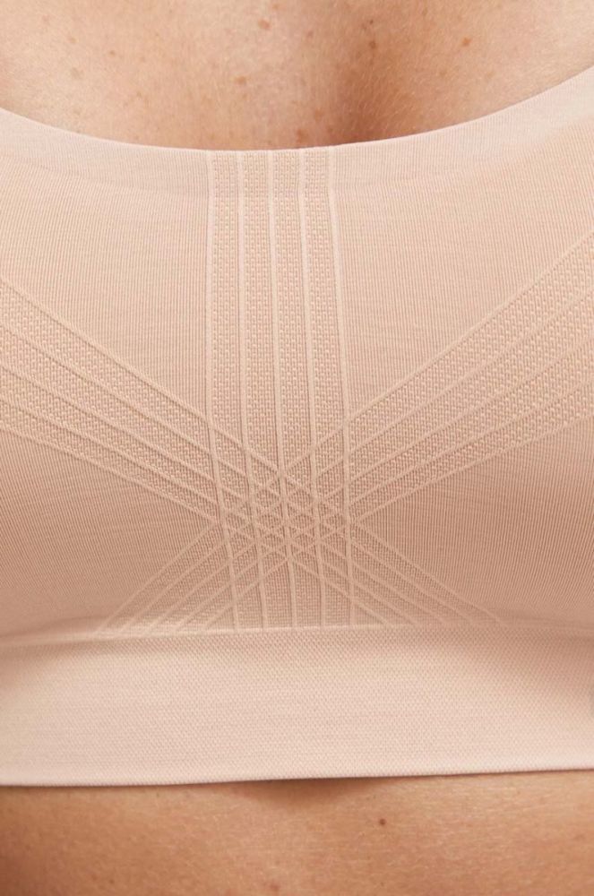 Бюстгальтер Chantelle SOFT STRETCH колір бежевий однотонний фото 5