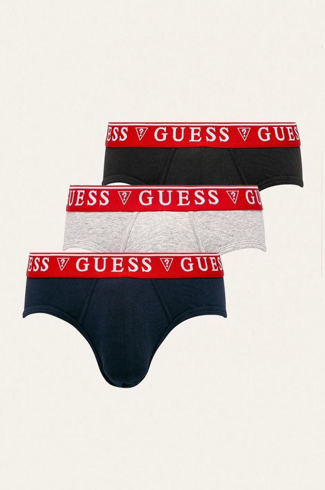 Сліпи Guess (3-pack) чоловічі колір сірий