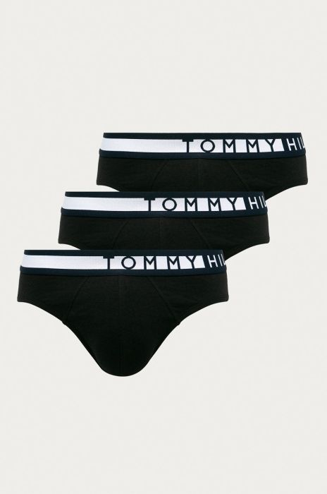 Tommy Hilfiger - Сліпи (3-pack) колір чорний (1167996)