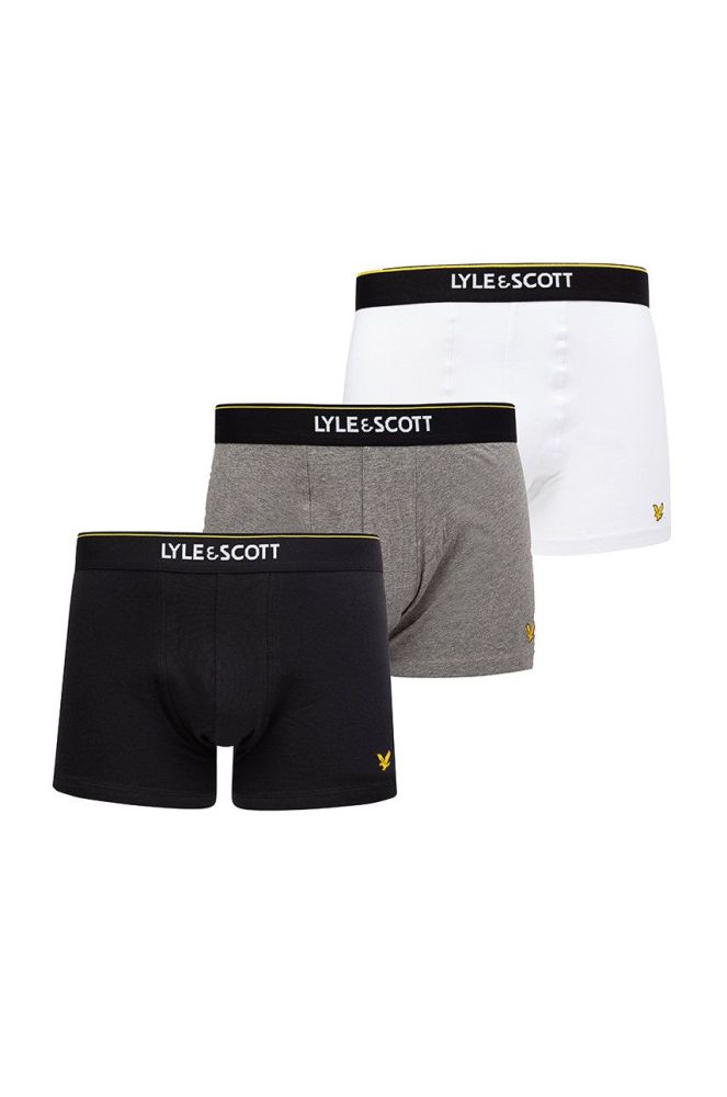 Lyle & Scott - Боксери FERGUS (3-pack) колір барвистий