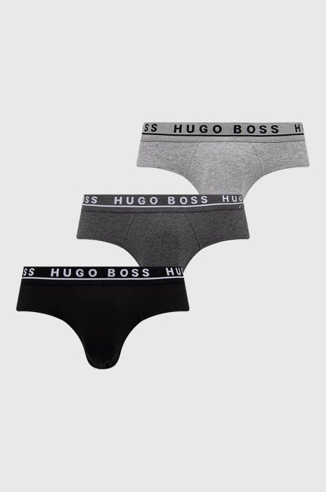 Сліпи Boss чоловічі колір сірий (2064758)