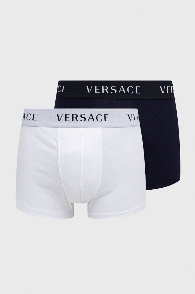 Боксери Versace (2-pack) чоловічі колір білий (1890395)