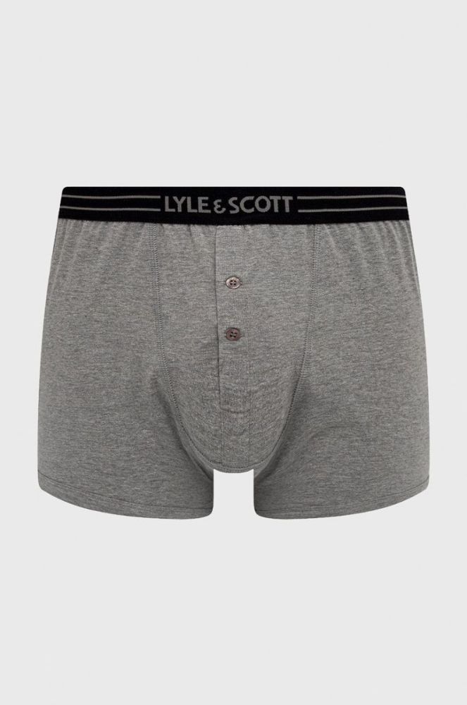 Боксери Lyle & Scott (3-pack) колір барвистий фото 4