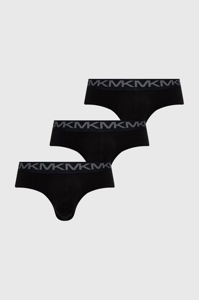 Сліпи MICHAEL Michael Kors (3-pack) чоловічі колір чорний (2013365)