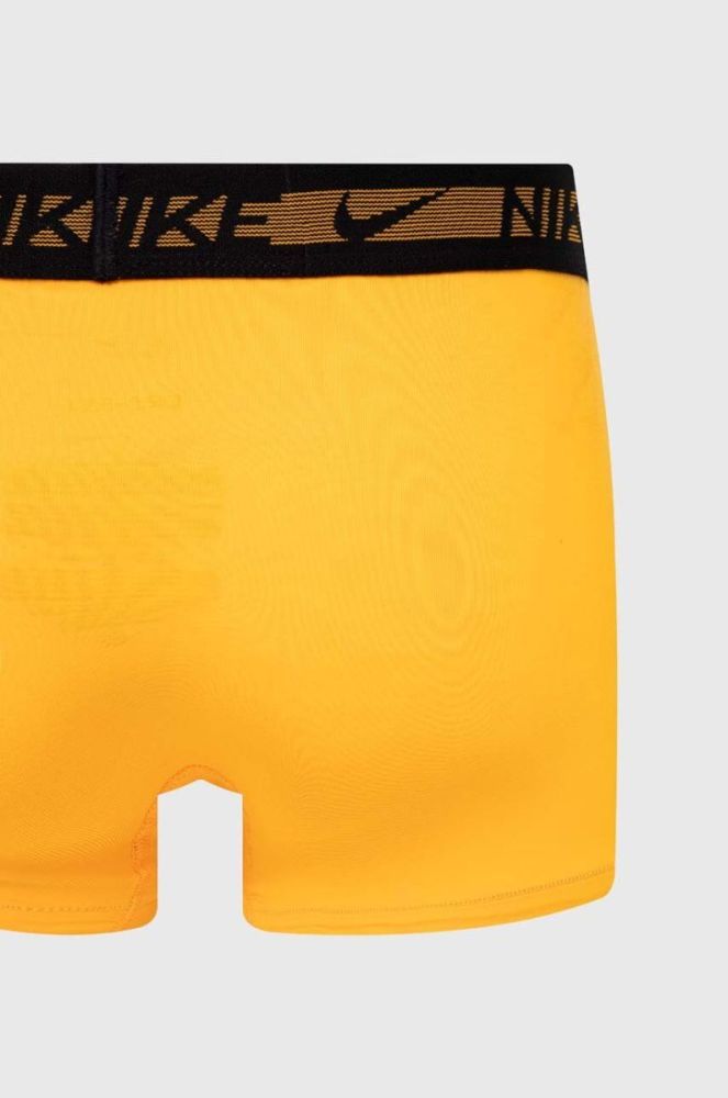 Боксери Nike 3-pack чоловічі колір жовтий (3480233) фото 7