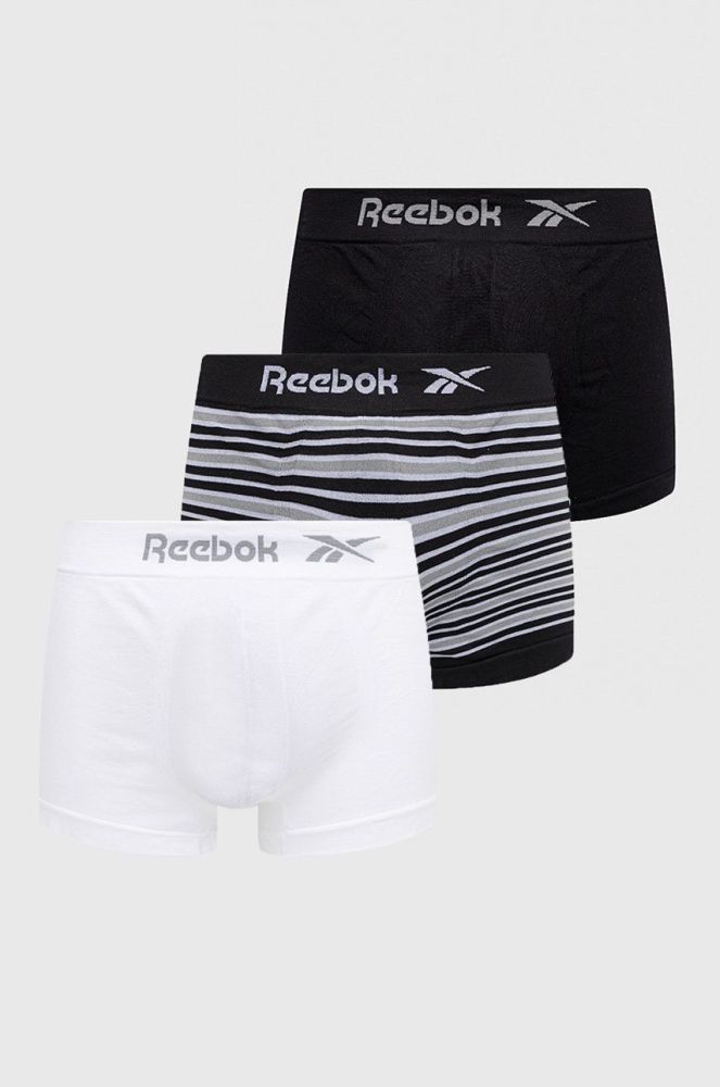 Боксери Reebok F8407 (3-pack) чоловічі колір чорний