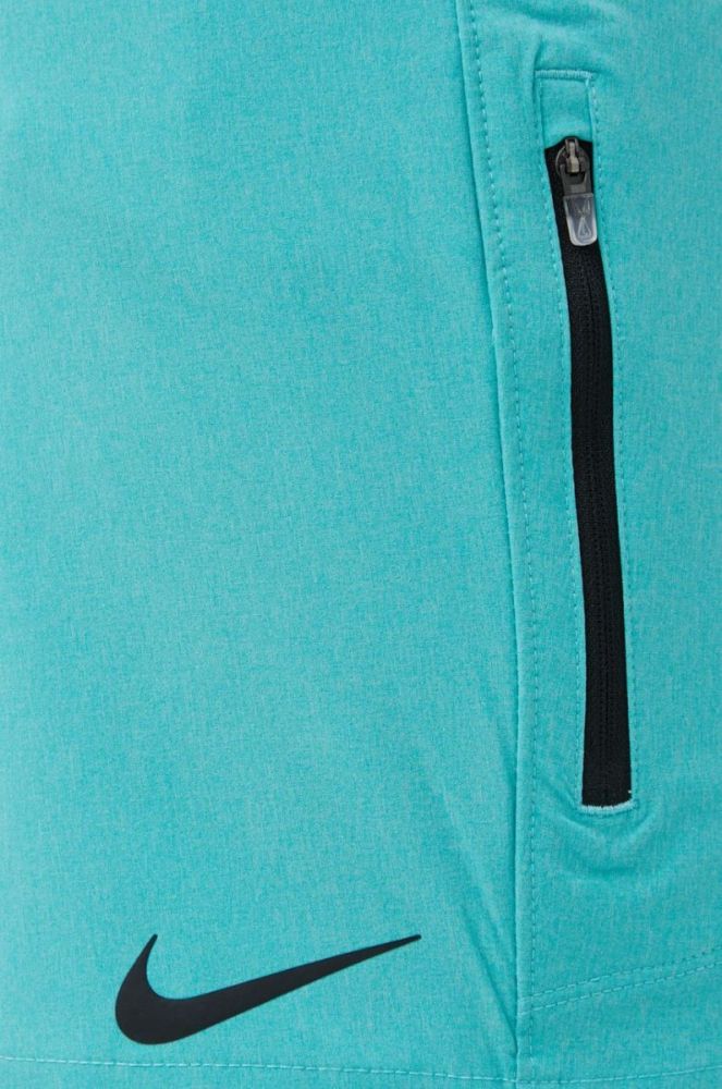 Купальні шорти Nike Flow колір бірюзовий фото 4