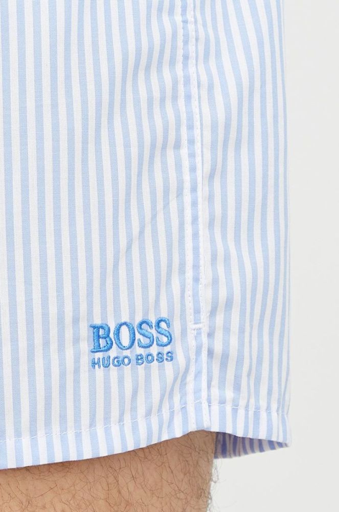 Бавовняні боксери BOSS колір блакитний (2598880) фото 7
