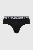 Сліпи Karl Lagerfeld чоловічі колір чорний (2484226)