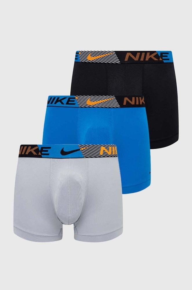 Боксери Nike 3-pack чоловічі колір чорний (3516597)