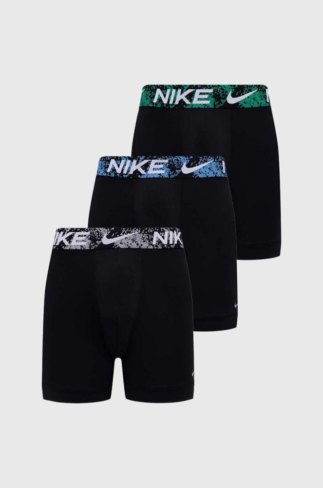 Боксери Nike 3-pack чоловічі колір чорний (3516601)