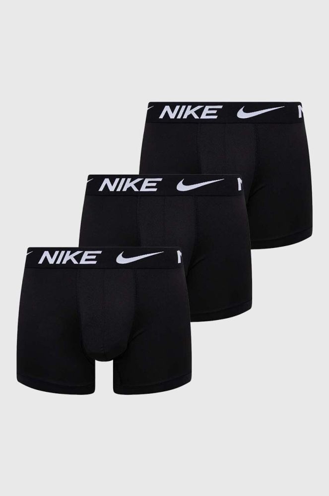 Боксери Nike 3-pack чоловічі колір чорний (3503509)