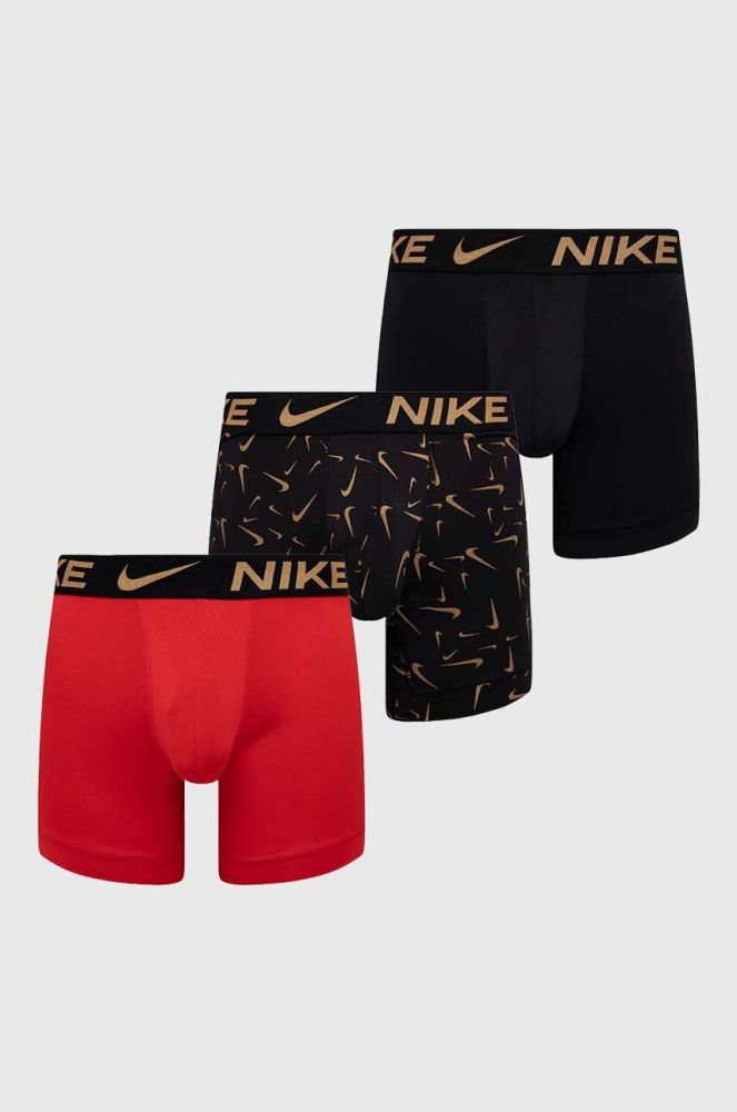 Боксери Nike 3-pack чоловічі колір чорний (3503513)