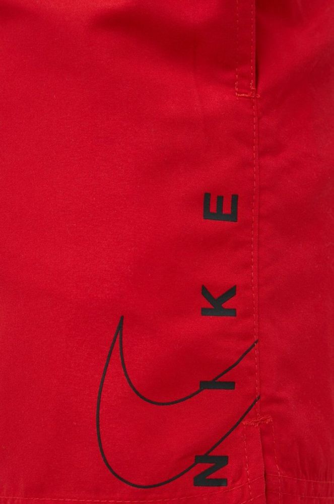 Купальні шорти Nike колір червоний фото 3