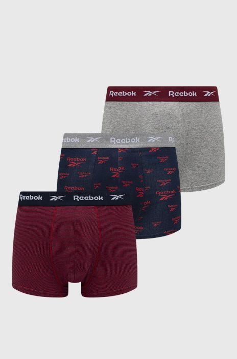 Боксери Reebok чоловічі колір сірий (2596225)