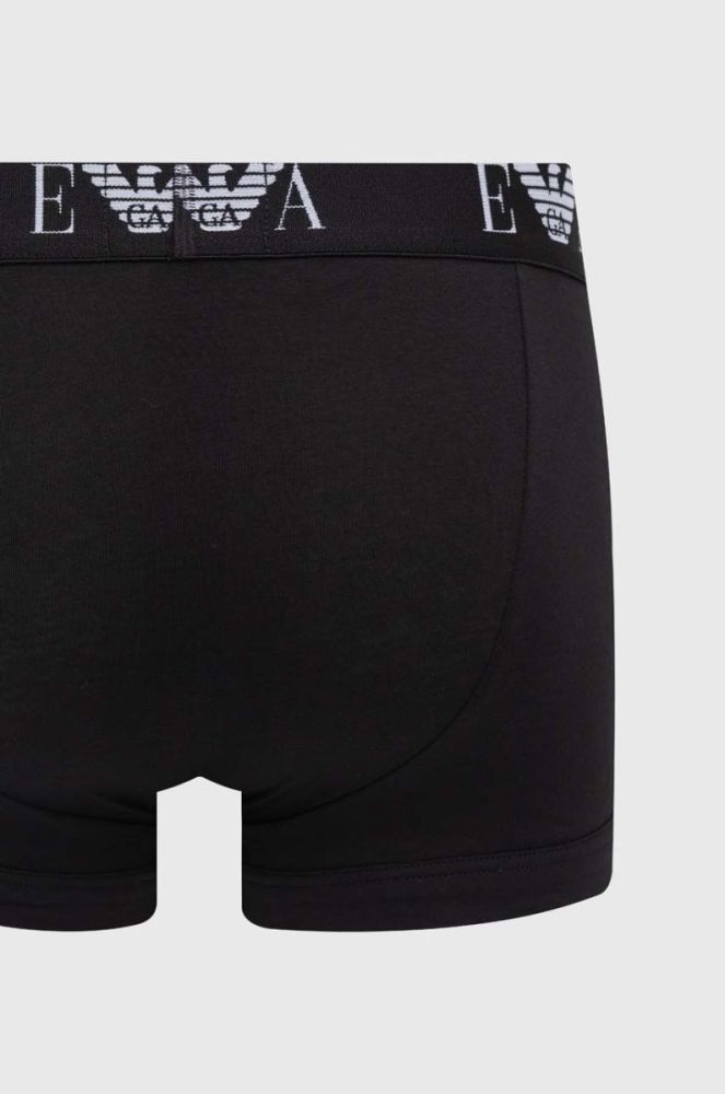Боксери Emporio Armani Underwear 3-pack чоловічі колір чорний фото 2
